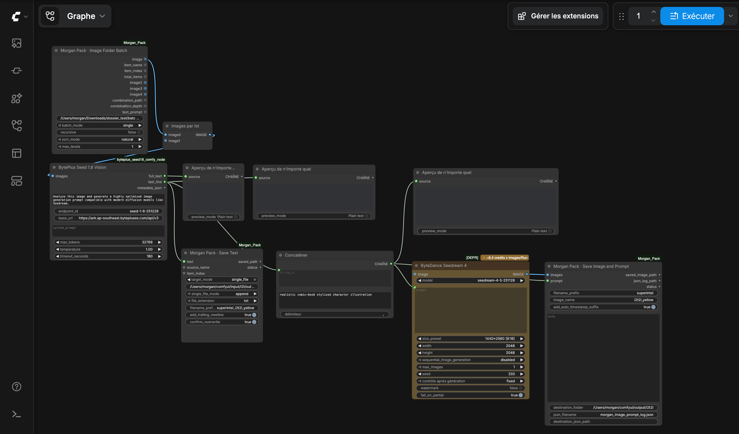 ComfyUI Batch Nodes project preview